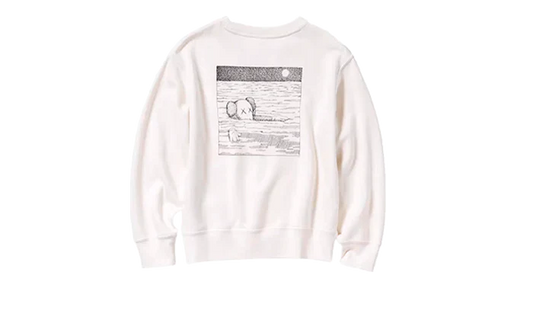 Uniqlo Longsleeve Sweatshirt KAWS White